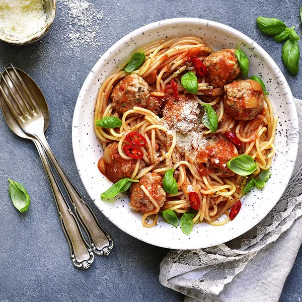 Spaghetti with Meatballs